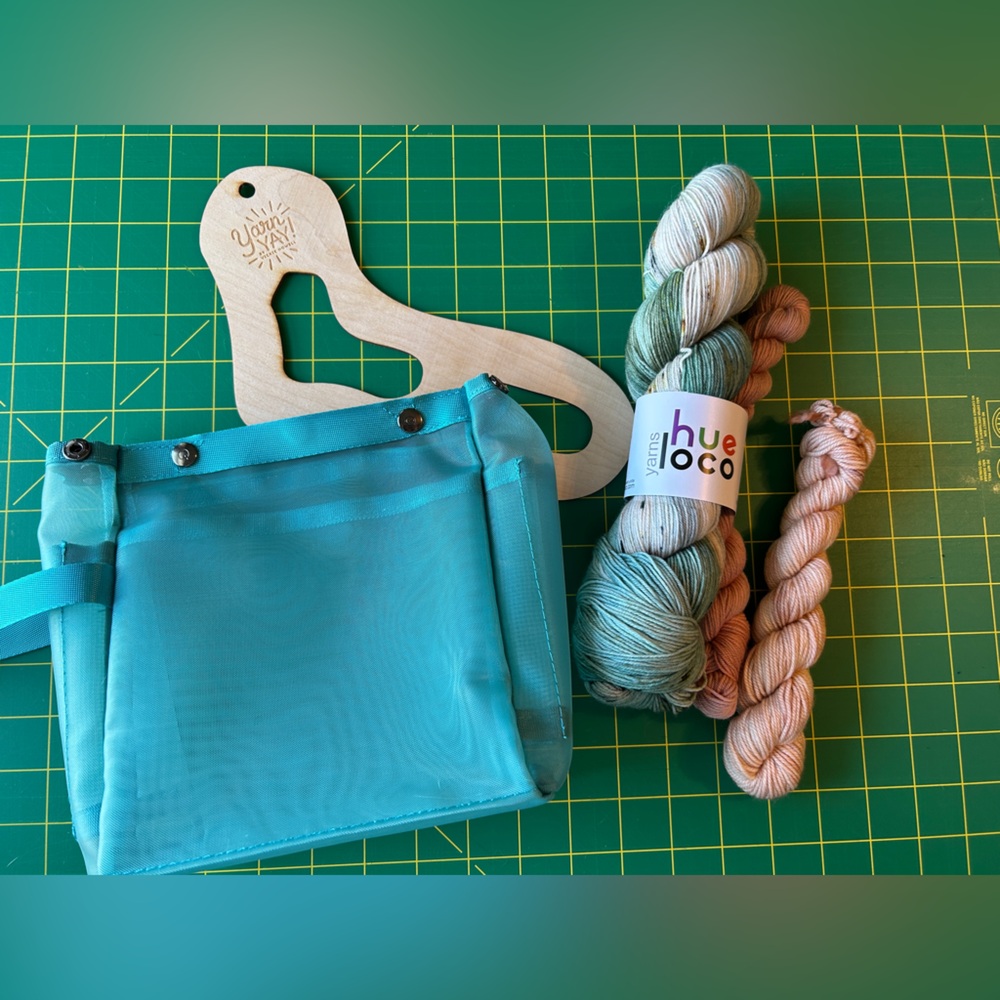 YARN DESTASH / Hue Loco Sock Set